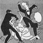 Strauss_Hoffmanstahl_Sophokles_caricature