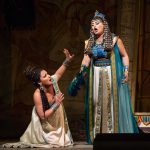 Aida with Anna Netrebko and Anita Rachvelishvili, Met 2018 – Photo credit Marty Sohl [Met Opera]