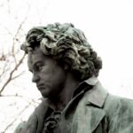 beethoven marble bust