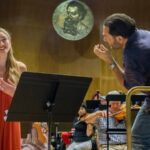 MIXALHS OIKONOMOY-ANNY FASSEA in rehearsal