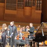 Kirill Gerstein, Finnegan Downie Dear and the Athens State Orchestra applauded -Athens Megaron 03.11.2023 – photo Kyriakos Loukakos