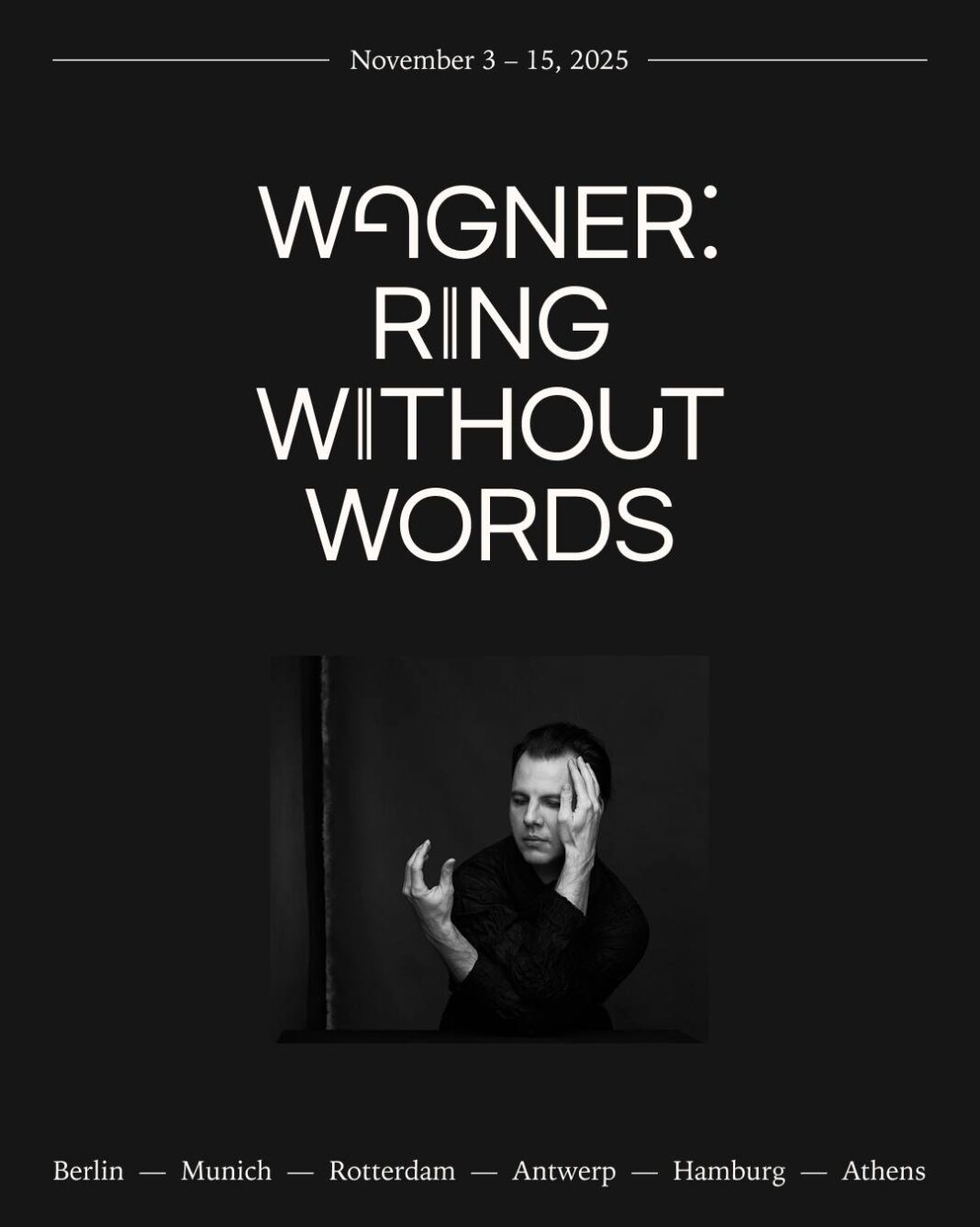 Teodor Currentzis Ring without words 2025 affiche